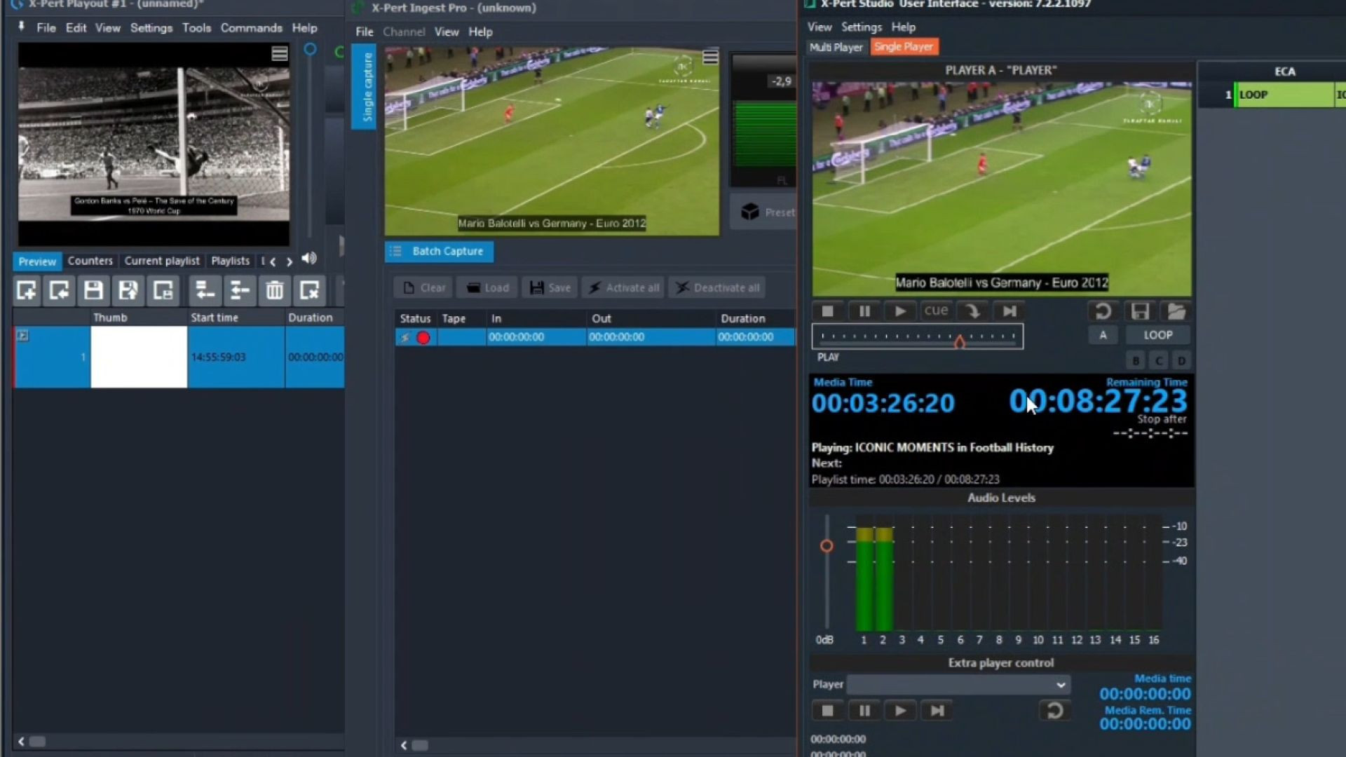 Simulasi Recording dan Play Live Streaming dengan Uncomplete File melalui Xpert Ingest & Playout