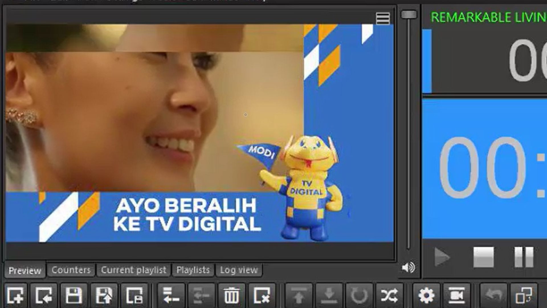 Optimalkan Tampilan Siaran dengan Squeeze Frame di X-Pert Playout